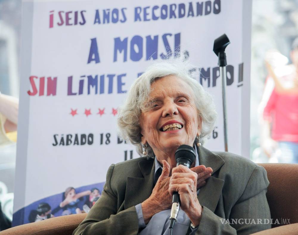 $!"No tengo un afán de perpetuidad”, asegura Elena Poniatowska