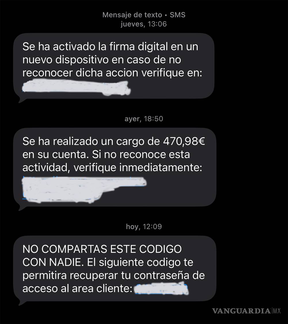 $!Los mensajes con tono urgente y alarmista buscan provocar una reacción inmediata mediante presión psicológica.