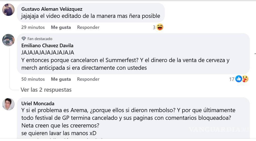 $!¿Y tú le crees? Lanza ‘Festival Cactus’ video acusando a dueño de Arema como responsable de cancelación en Saltillo