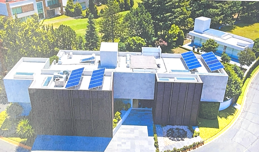 $!Xpectro FM compartió la fotografía de la casa construida por Alma Carolina Viggiano Austria, que tiene un valor estimado de 30 millones de pesos.