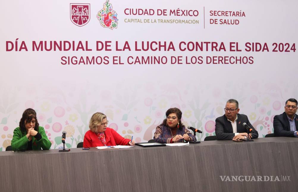 $!La jefa de Gobierno de CDMX, Clara Brugada, anunció la creación de nuevas clínicas y centros de salud para la atención a las personas que padezcan VIH/Sida.