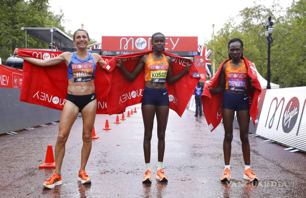 $!Shura Kitata y Brigid Kosgei se llevan el Maratón de Londres