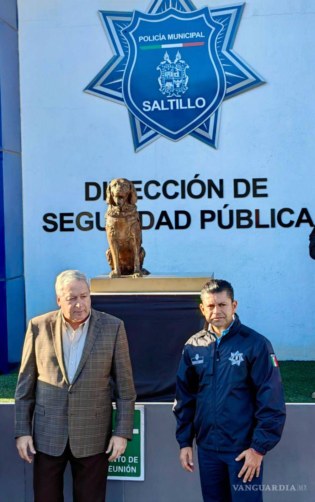 $!Miguel Ángel Garza Félix, Comisionado de Seguridad y Protección Ciudadana, destacó la labor de Sky, quien convivió con más de 90 mil niños y adolescentes a través de acciones de proximidad social.