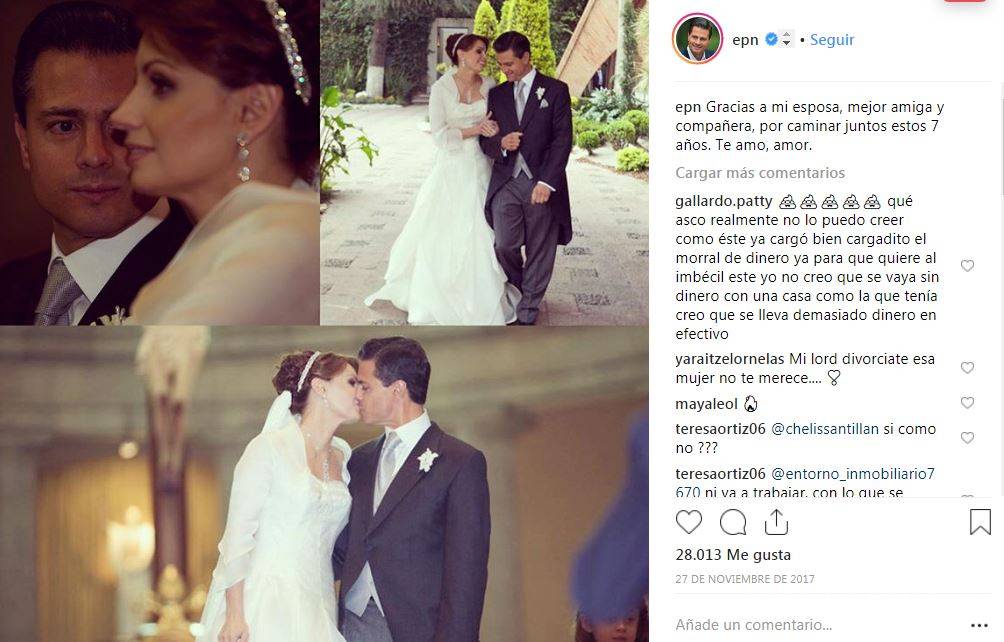 $!¿Se murió el amor? Enrique Peña Nieto olvida su aniversario de bodas con Angélica Rivera