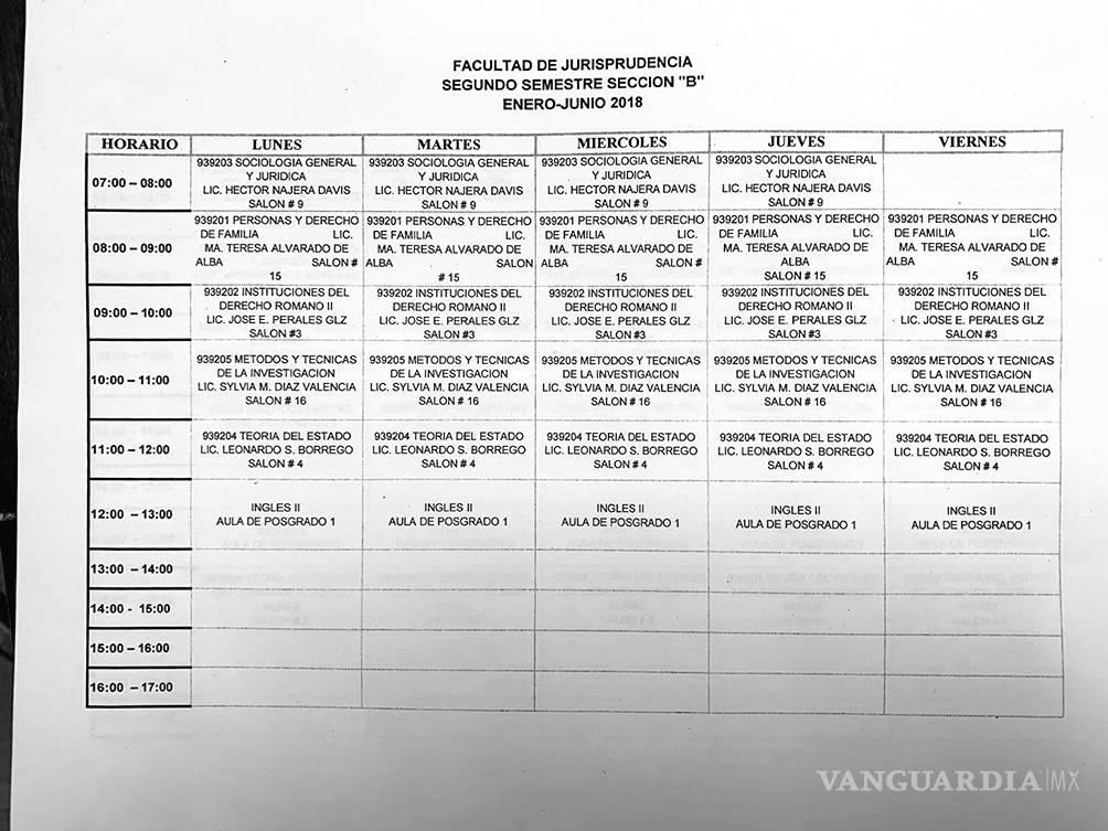 $!Revelan que profesor acusado de filtrar 'packs' de sus alumnas, ya está impartiendo clases en la Facultad de Jurisprudencia de la UAdeC