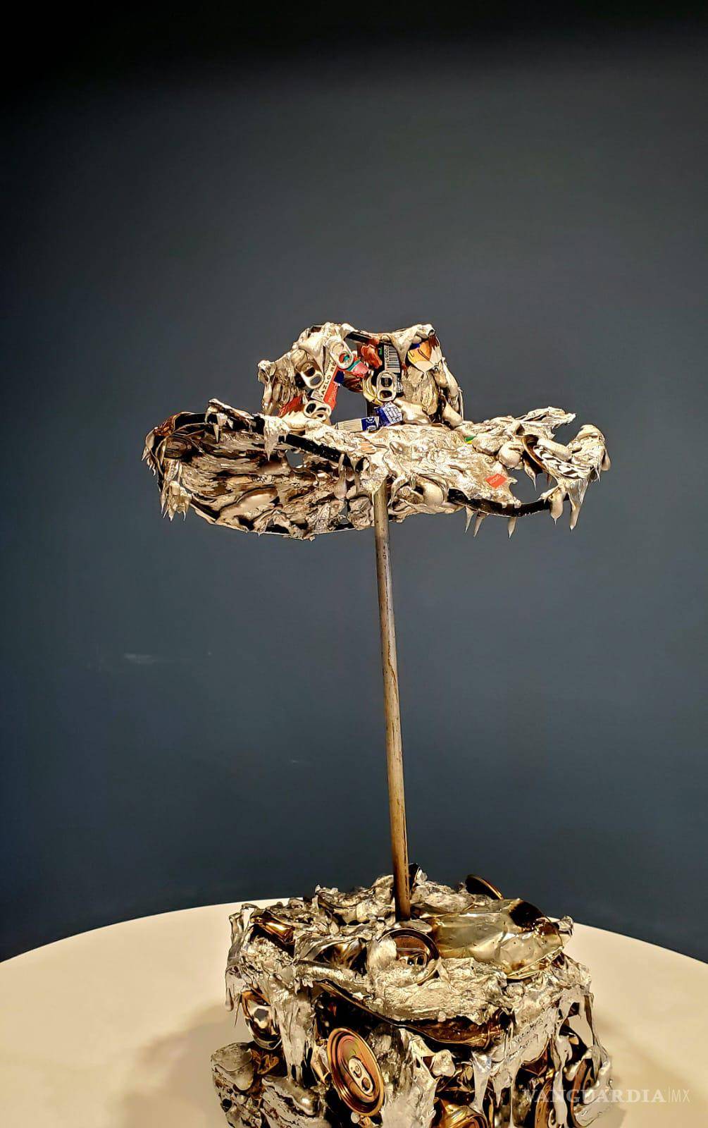 $!Osvaldo Chacón, artista coahuilense, llevará una obra “muy vaquera” a Dubai