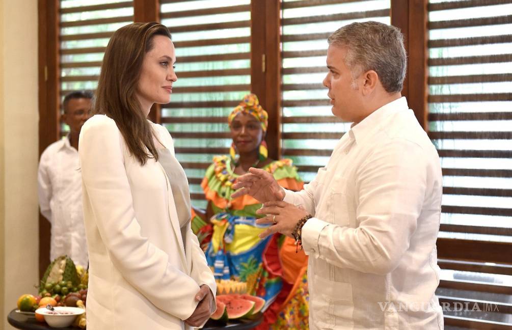 $!Angelina Jolie dice que 20 mil niños venezolanos pueden convertirse en apátridas