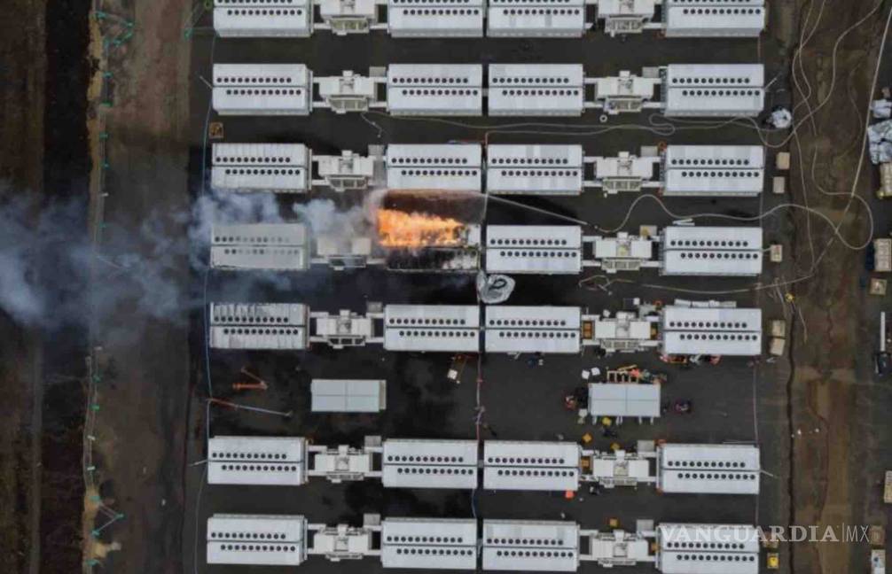 $!Incendio en planta Tesla prende temores sobre mega baterías