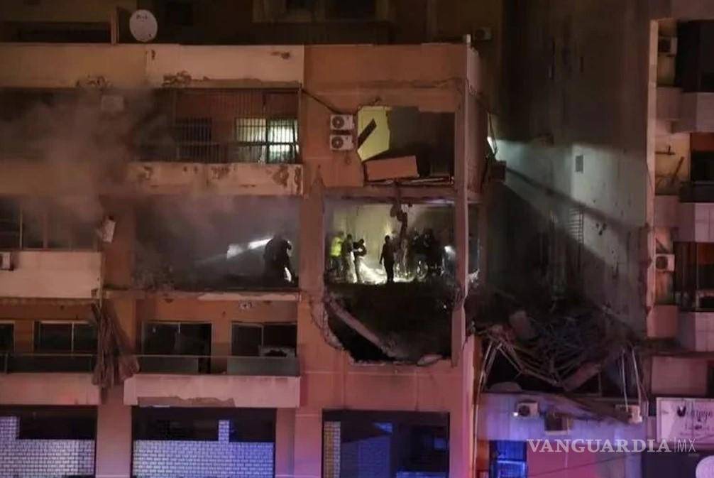 $!Un edificio de varias plantas fue el objetivo del ataque, que en total dejó seis muertos.