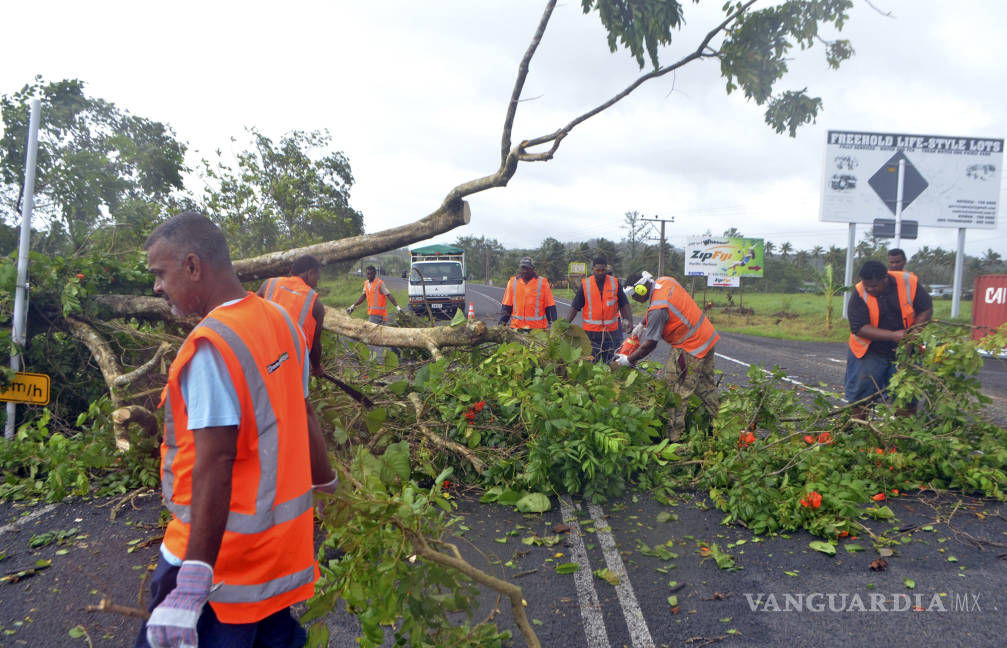$!El ciclón Winston deja siete muertos y graves daños en Fiyi