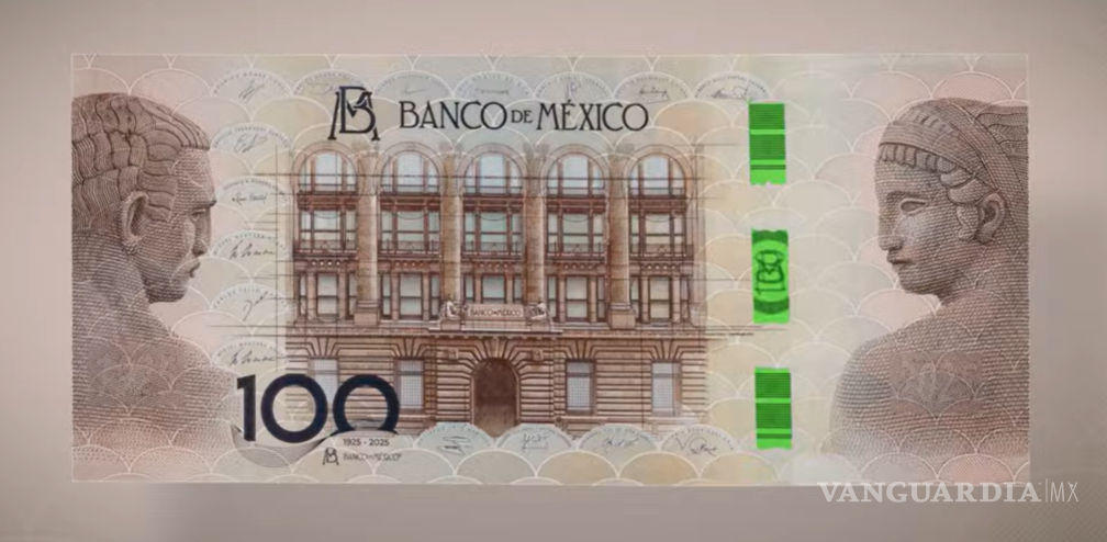 $!Banco de México crea nuevo billete conmemorativo de $100 pesos: Descubre sus elementos (FOTOS)