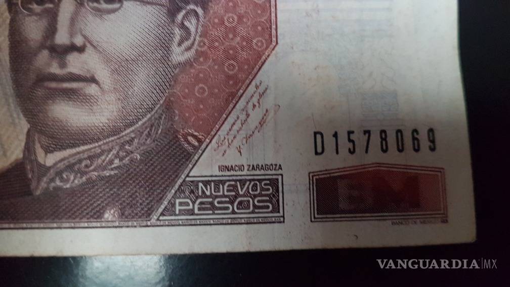$!Billete de 500 pesos de Ignacio Zaragoza se vende en casi 2 mil