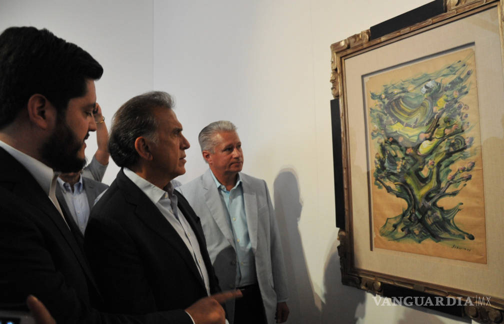 $!Miró, Carrington y Botero para el pueblo; exposición muestra obras de arte confiscadas a Javier Duarte