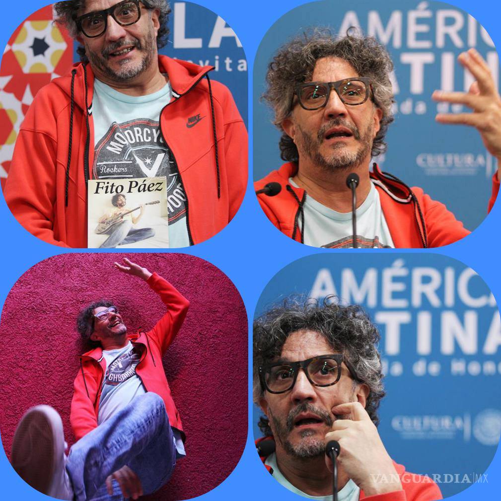 $!Un Fito Páez "pleno" muestra su "Diario de viaje" en la FIL de Guadalajara
