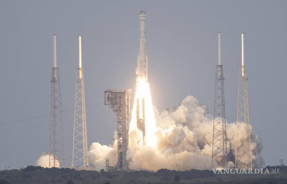 $!Un cohete Atlas V de United Launch Alliance con la cápsula espaciales CST-100 Starliner de Boeing en la Estación de la Fuerza Espacial de Cabo Cañaveral.