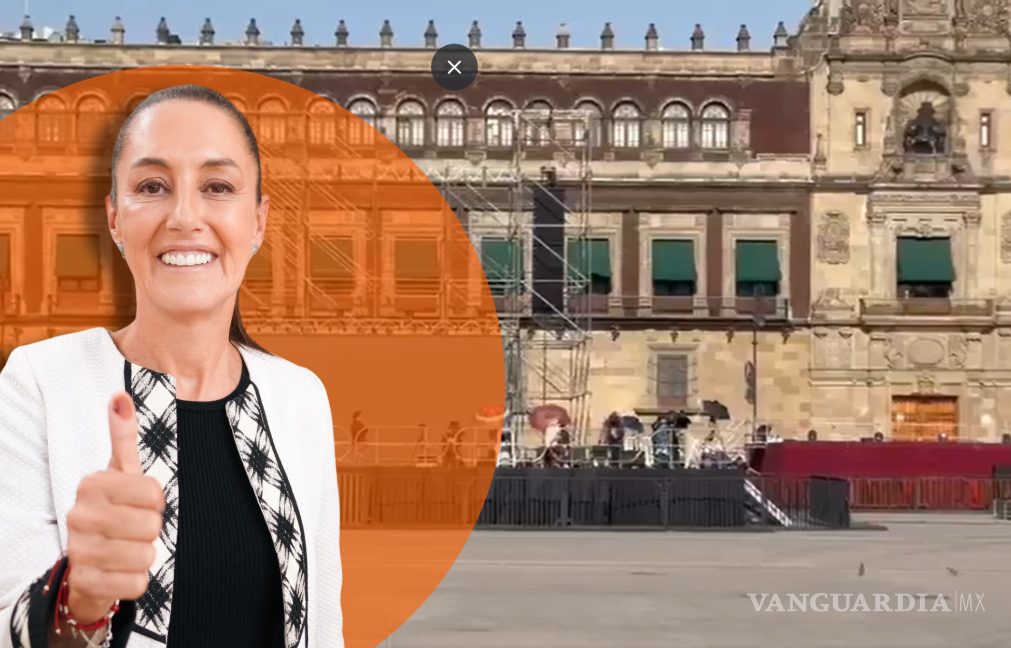 Simpatizantes de Claudia Sheinbaum se adelantan al Zócalo para celebrar preferencia a la Presidencia