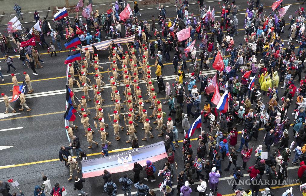 Putin participa en el Desfile del día de la victoria por los caídos en la Segunda Guerra Mundial