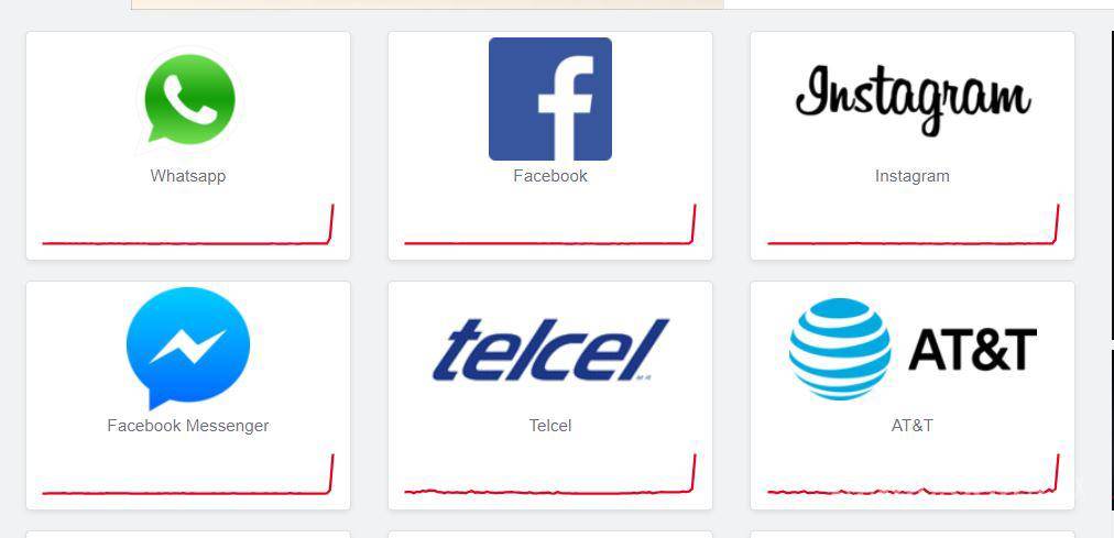 $!Facebook, Messenger, WhatsApp e Instagram reportan fallas este miércoles 11 de diciembre.