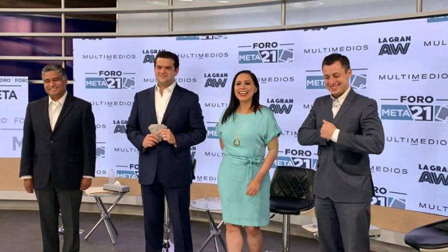 Candidata del PAN a la alcaldía de MTY informa con cifras inexactas sobre materia delictiva