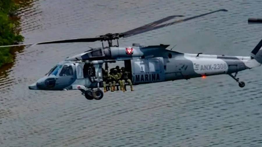 Detienen a 56 policías tras captura de líder del narco, en Chiapas