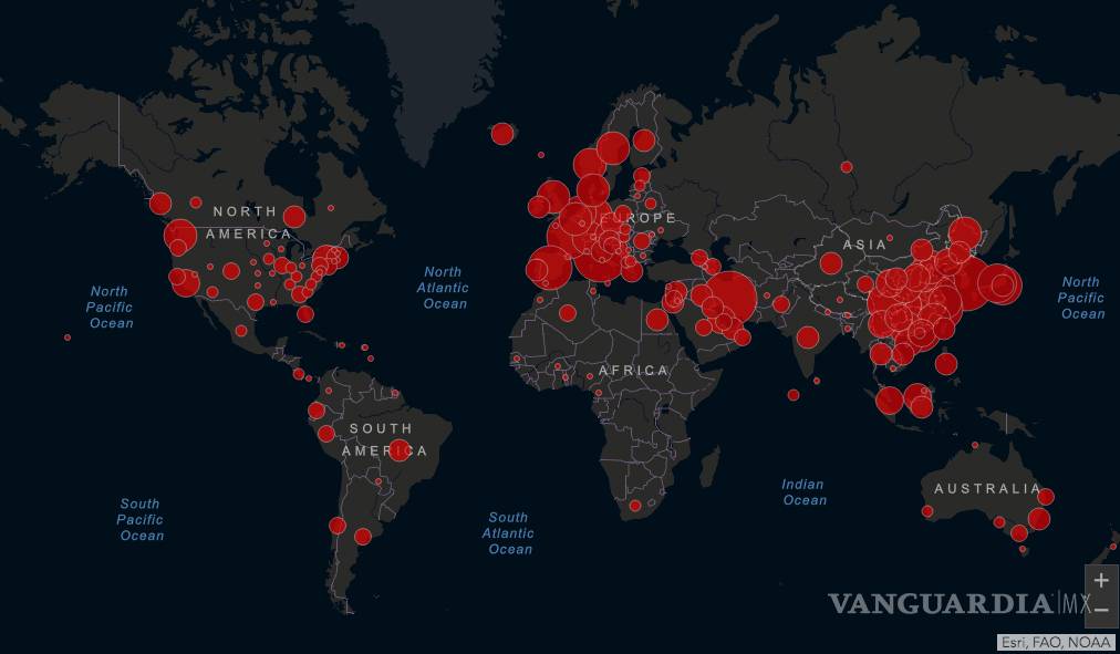 Ya van 6 mil 500 muertos por coronavirus en el mundo