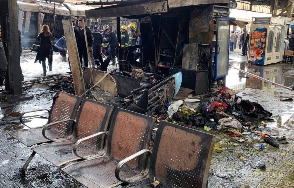 $!Arde estación de tren en el Cairo, hay 25 muertos