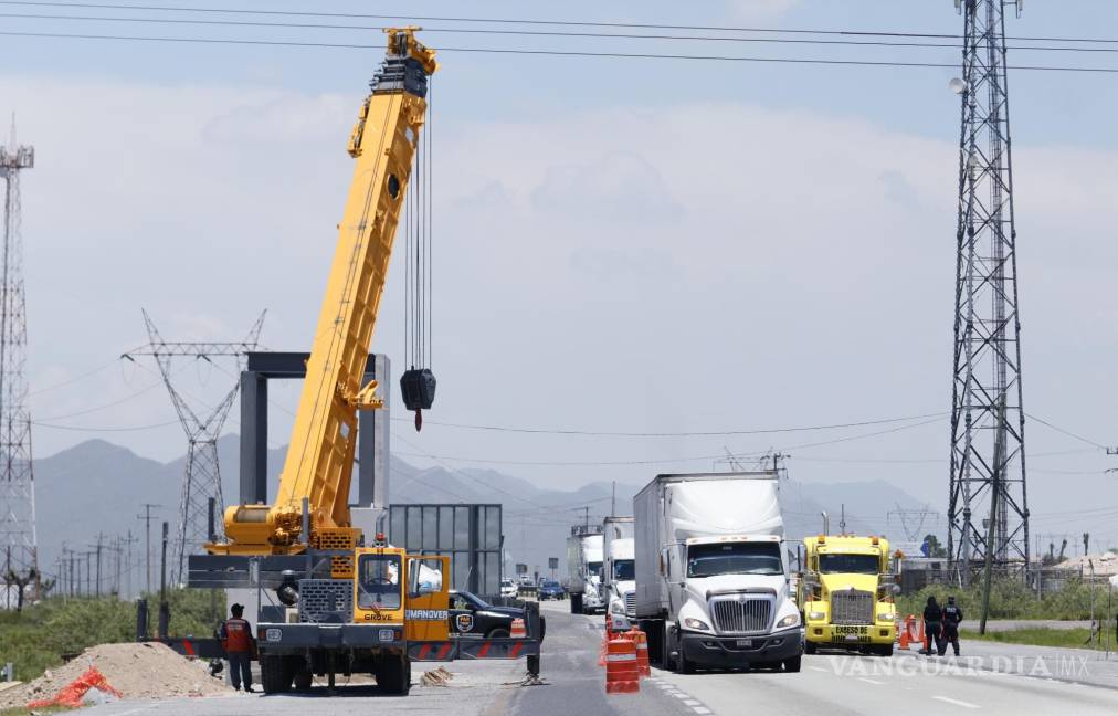 $!El arco contará con personal para recibir denuncias ciudadanas y será crucial para fortalecer la seguridad en la ruta Monterrey-Saltillo.