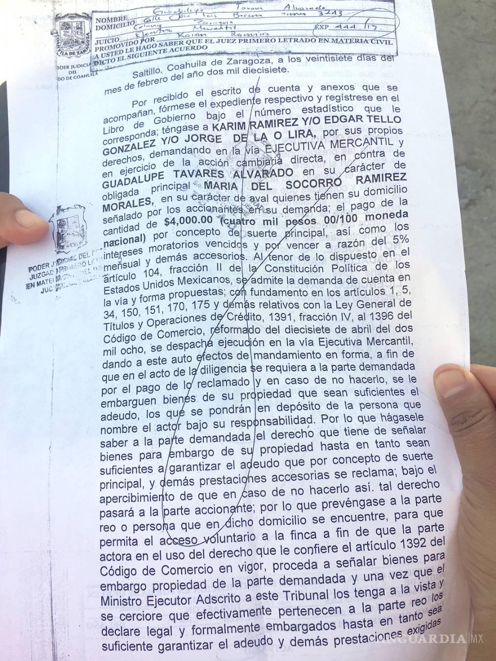 $!Saltillenses acusan a empresa de préstamos de cobros indebidos