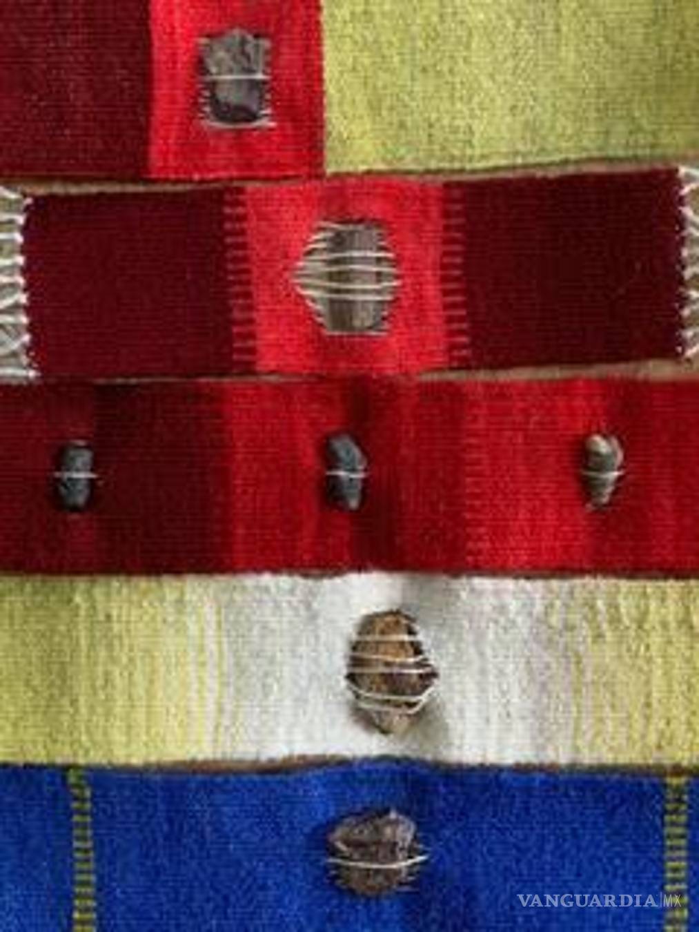 $!Este trabajo con el material de la región la ha llevado al arte textil, específicamente al estudio del sarape.