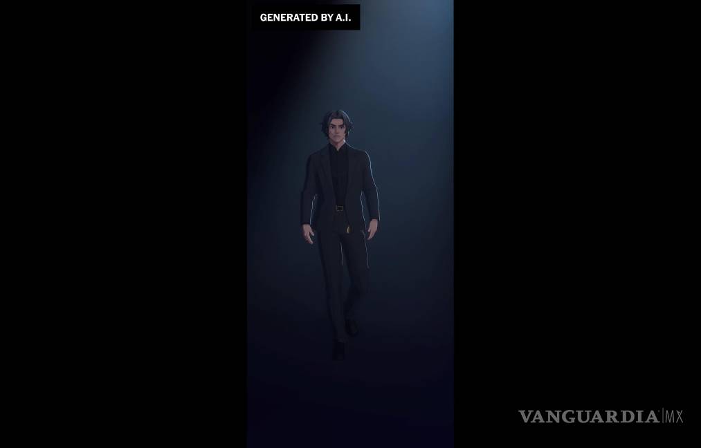 $!En una imagen generada por inteligencia artificial, el personaje Valentine de Grok.