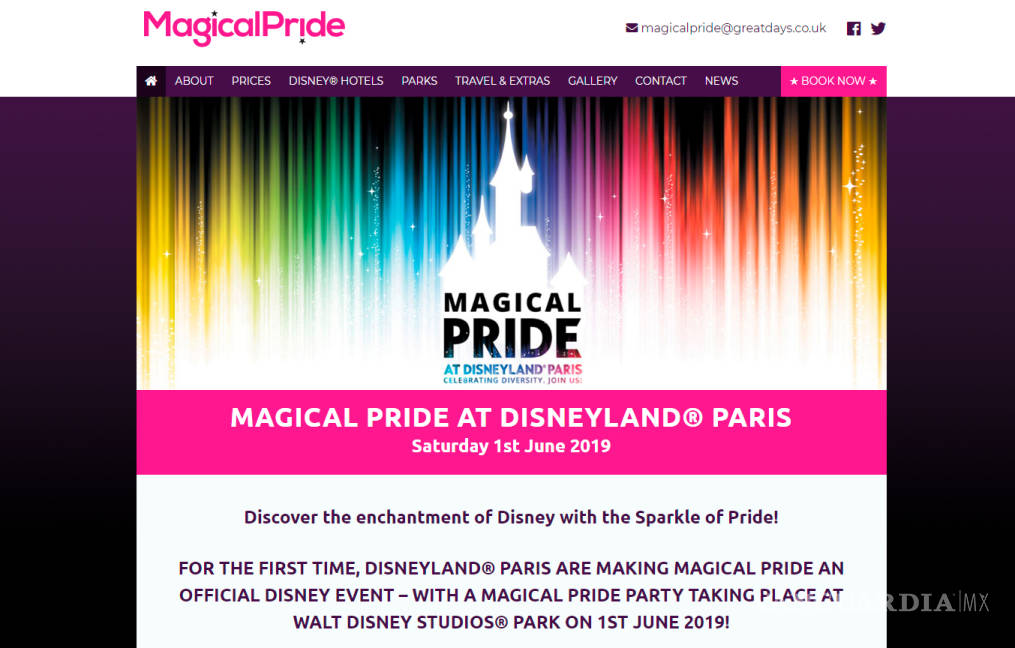 $!Disney realizará su primer desfile del orgullo gay en Francia
