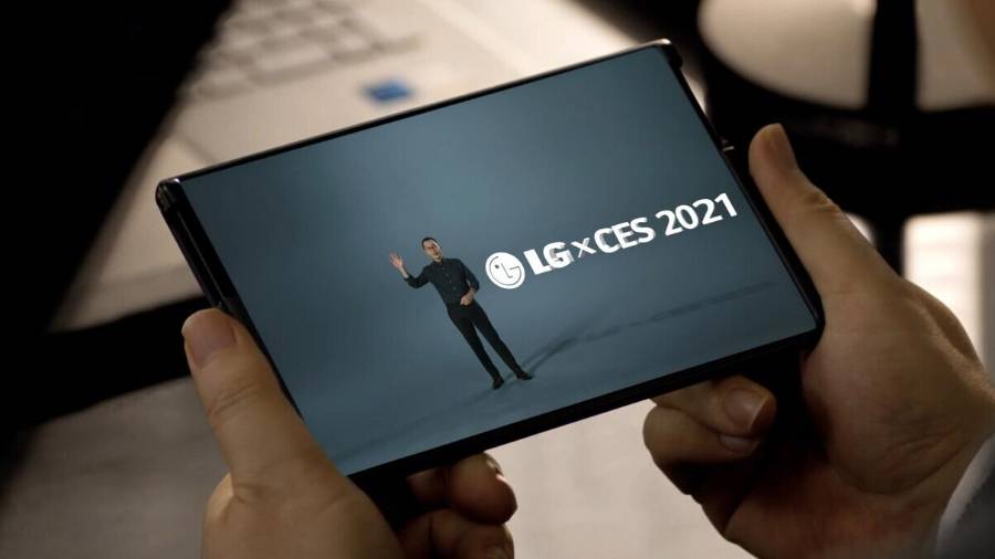 Así es LG Rollable, el teléfono con pantalla enrollable