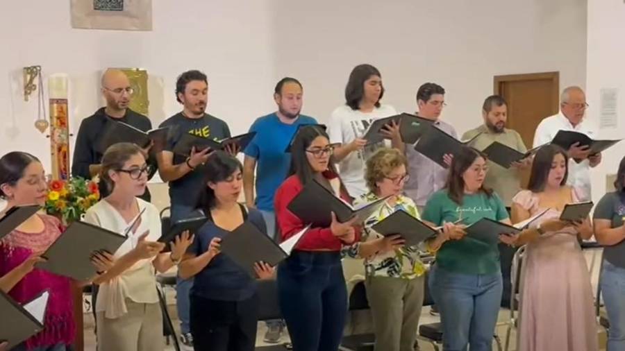 El coro ofrecerá una presentación especial con repertorio sacro internacional.