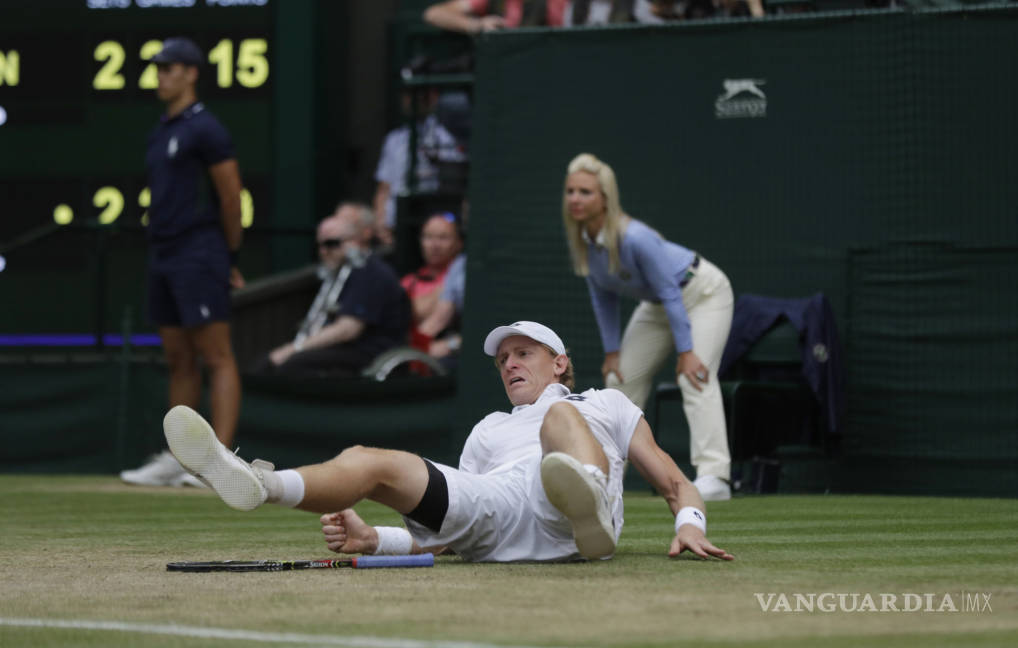 $!En un maratónico partido, Kevin Anderson vence a John Isner y está en la Final de Wimbledon