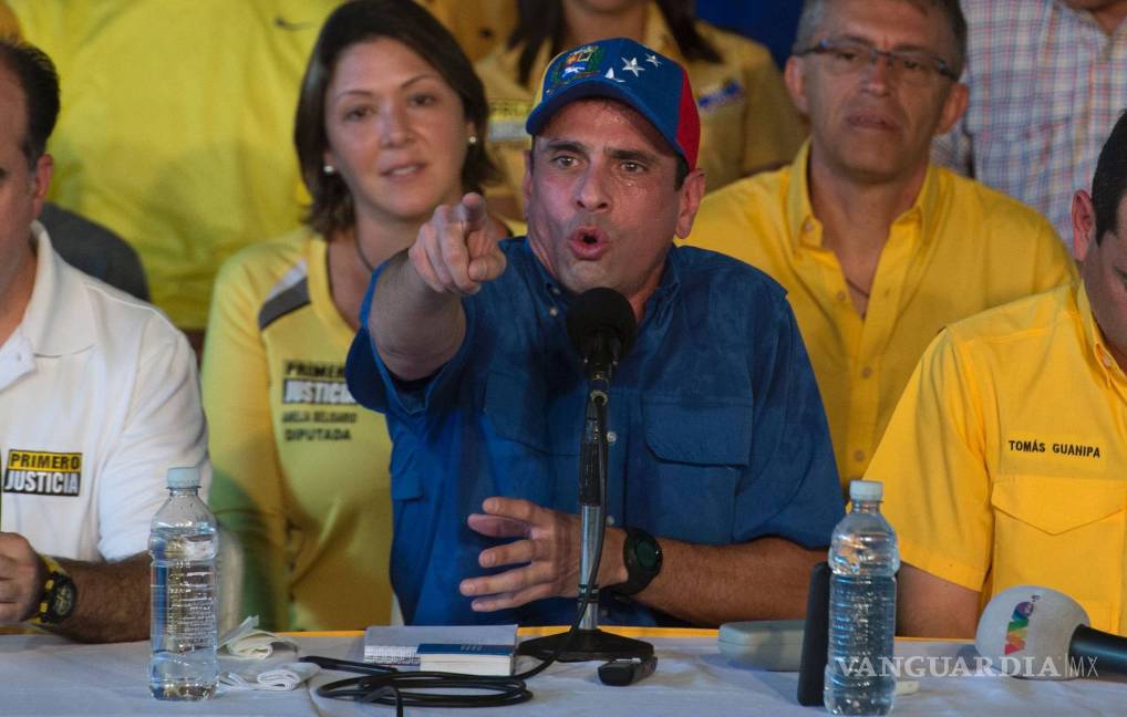 Capriles exige a Maduro que no guarde silencio ante la condena de sus sobrinos