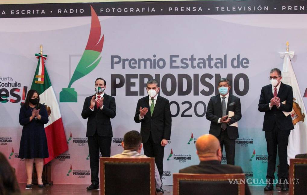 $!Ganan periodistas de VANGUARDIA Premio Estatal de Periodismo 2020 en Coahuila
