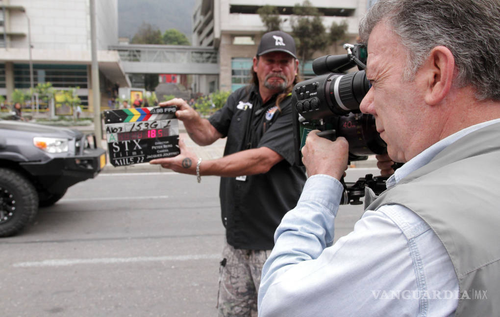 $!Mark Wahlberg está encantando filmando en Bogotá