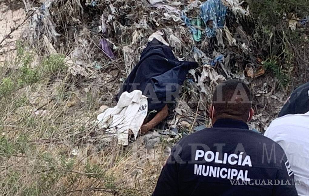 Localizan cadáver de hombre en arroyo de la colonia Misión Cerritos, al oriente de Saltillo