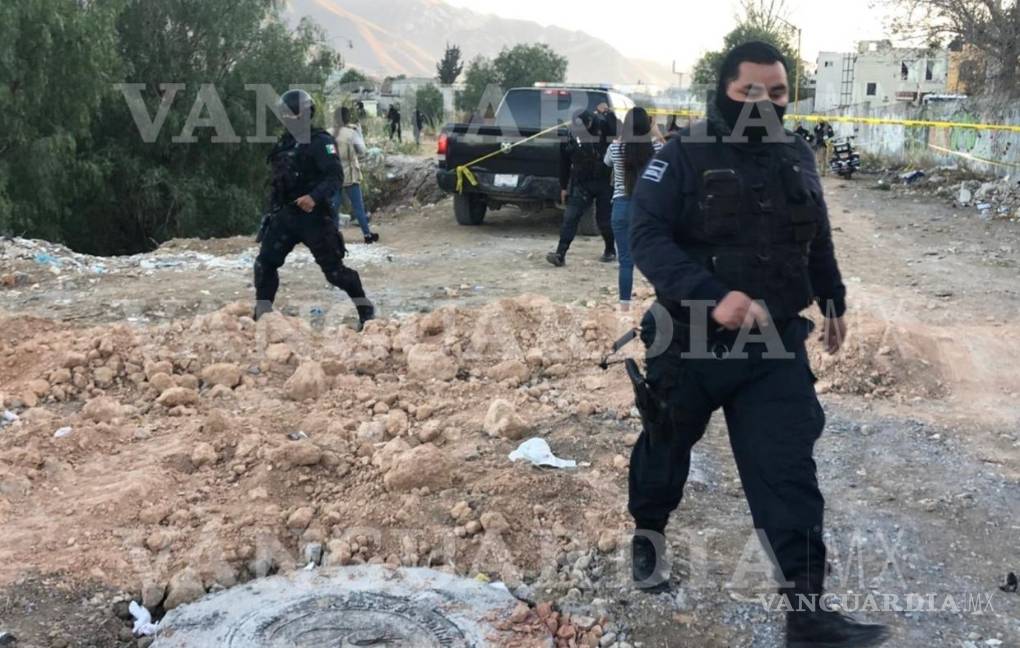 $!Localizan cuerpo putrefacto en arroyo al sur de Saltillo