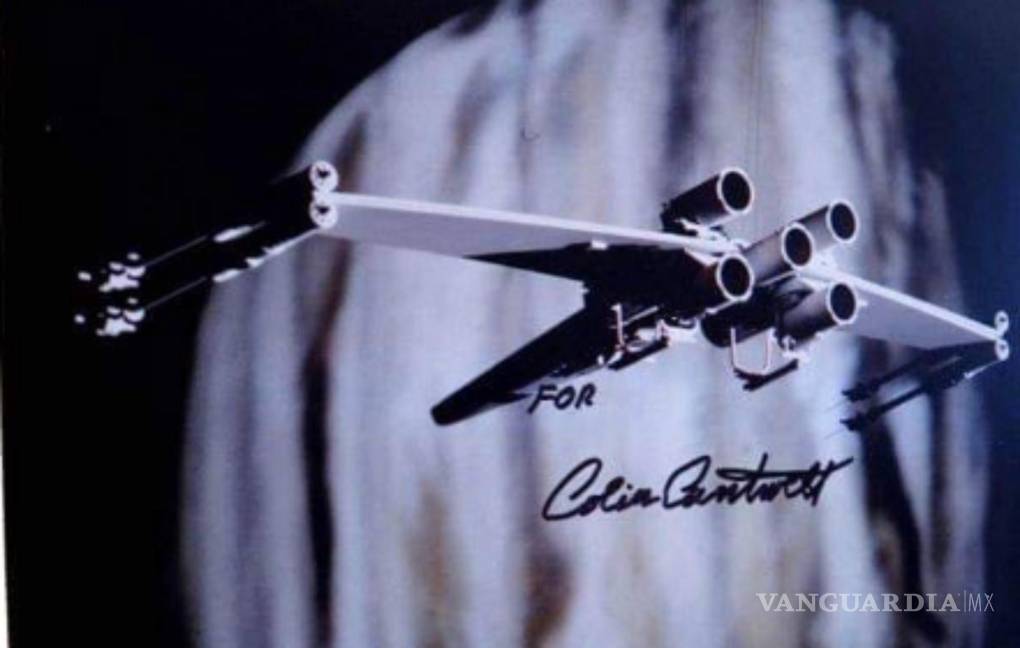 $!Colin Cantwell diseñó los prototipos del caza estelar X-wing, el caza TIE y la Estrella de la Muerte.