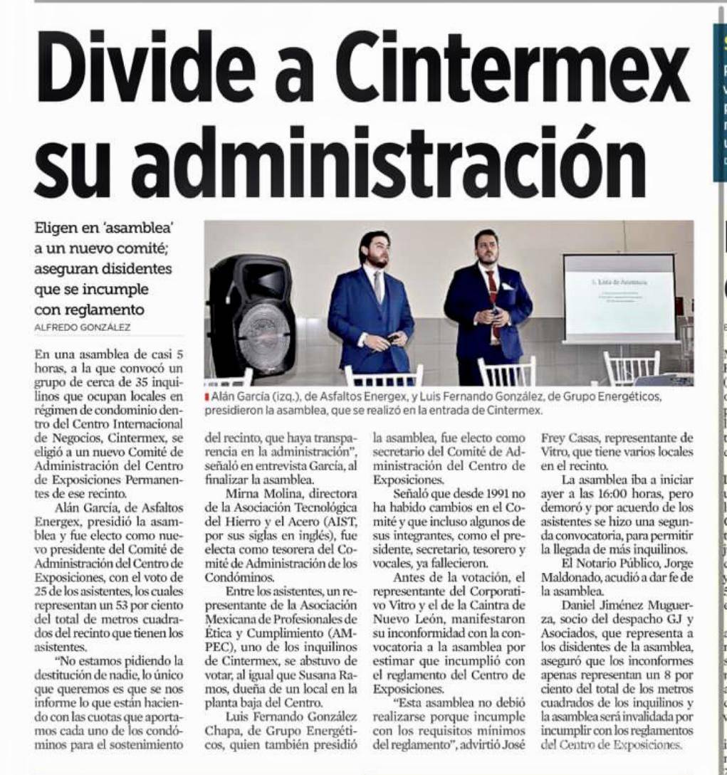 $!Cintermex, CRESTOMATIA 3.