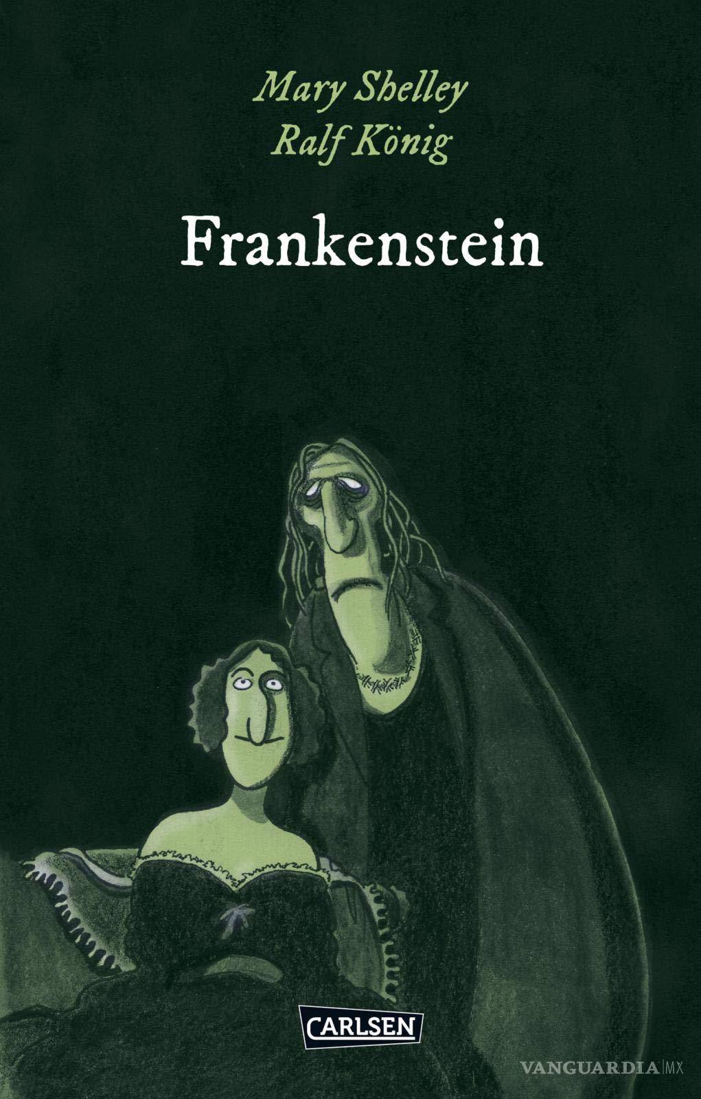 $!Portada del libro “Frankenstein” de Ralf König.