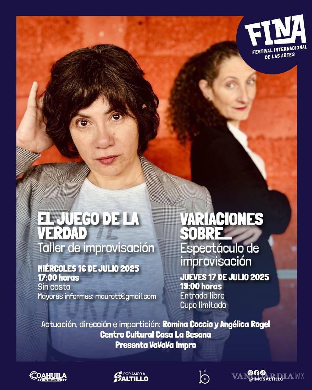 $!¿Miedo a fallar? FINA 2025 te reta con ‘El Juego de la Verdad’ para soltar el control... y reírte del ego