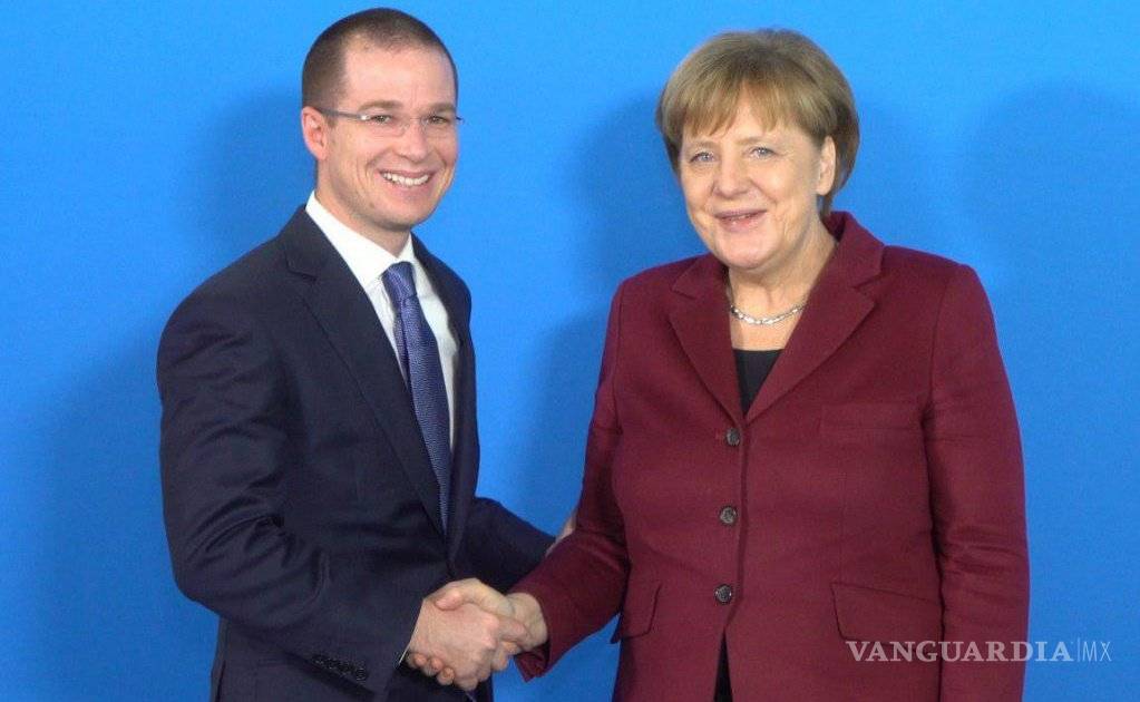 $!Ricardo Anaya y Angela Merkel sostienen encuentro en Berlín
