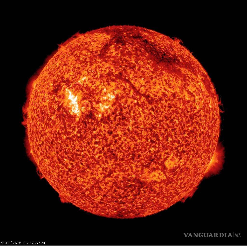 $!Foto de rayos X del Sol desde observatorio SDO. EFE/NASA/SDO