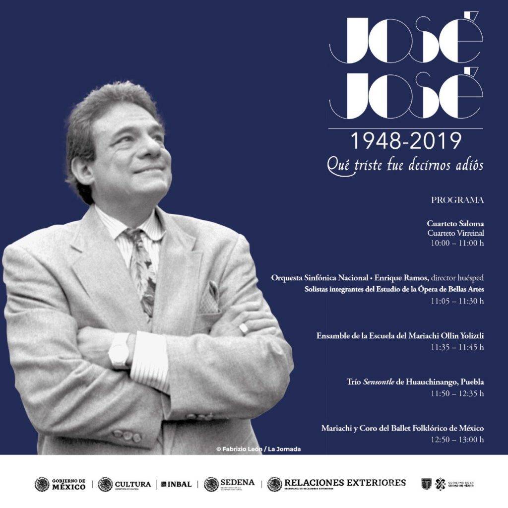 $!Este es el recorrido por las calles de la CDMX para dar el último adiós a José José