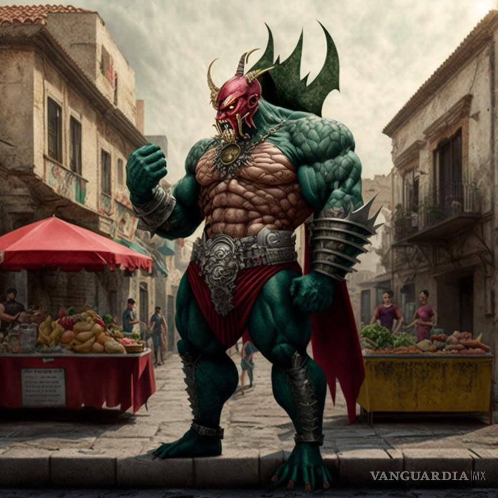 $!Villano “Oaxaca”, representado por una Inteligencia Artificial.