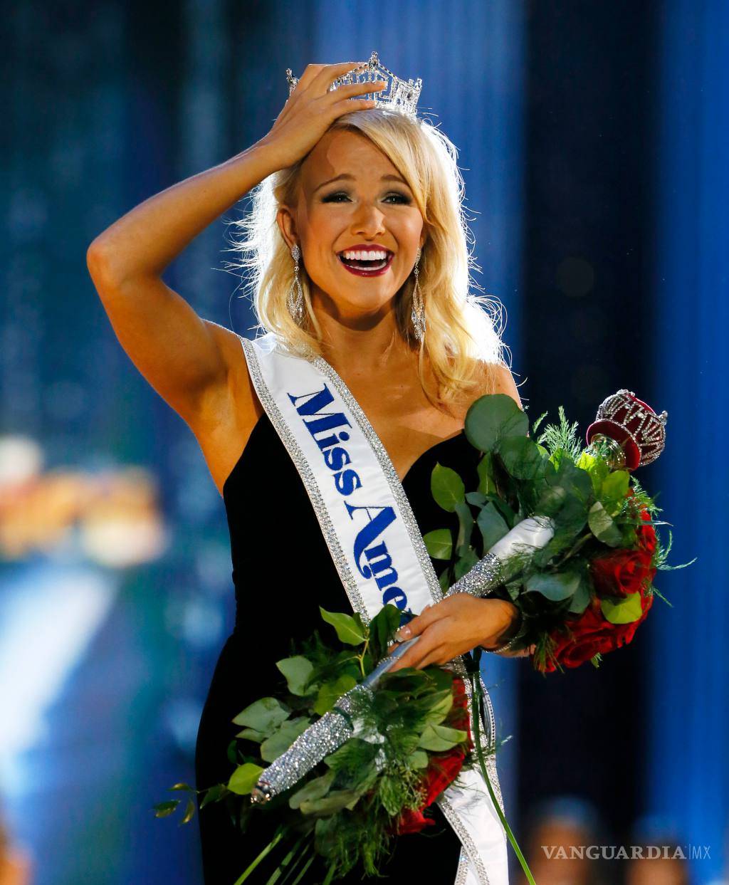 $!Nueva Miss America pide compromisos a Trump y Clinton