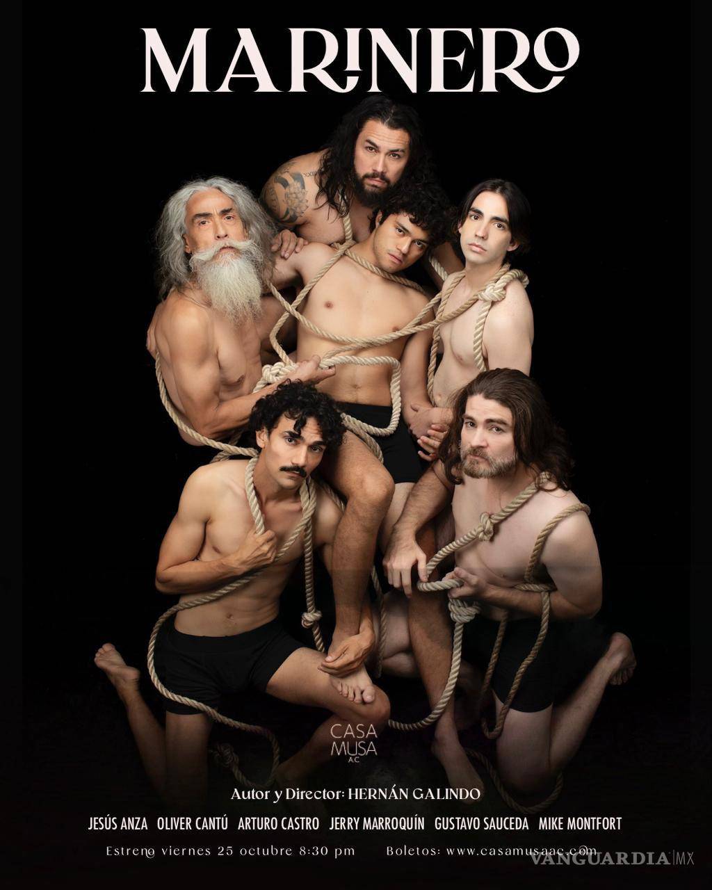 $!Poster de la obra de teatro “Marinero”.