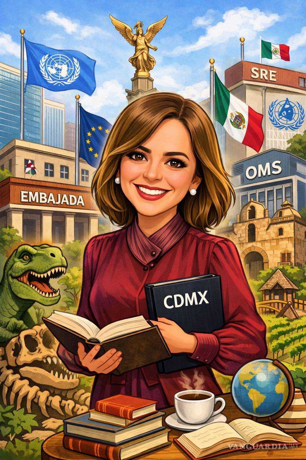 $!Hilda Flores Escalera, representante del Gobierno del Estado De Coahuila en la Ciudad de México.